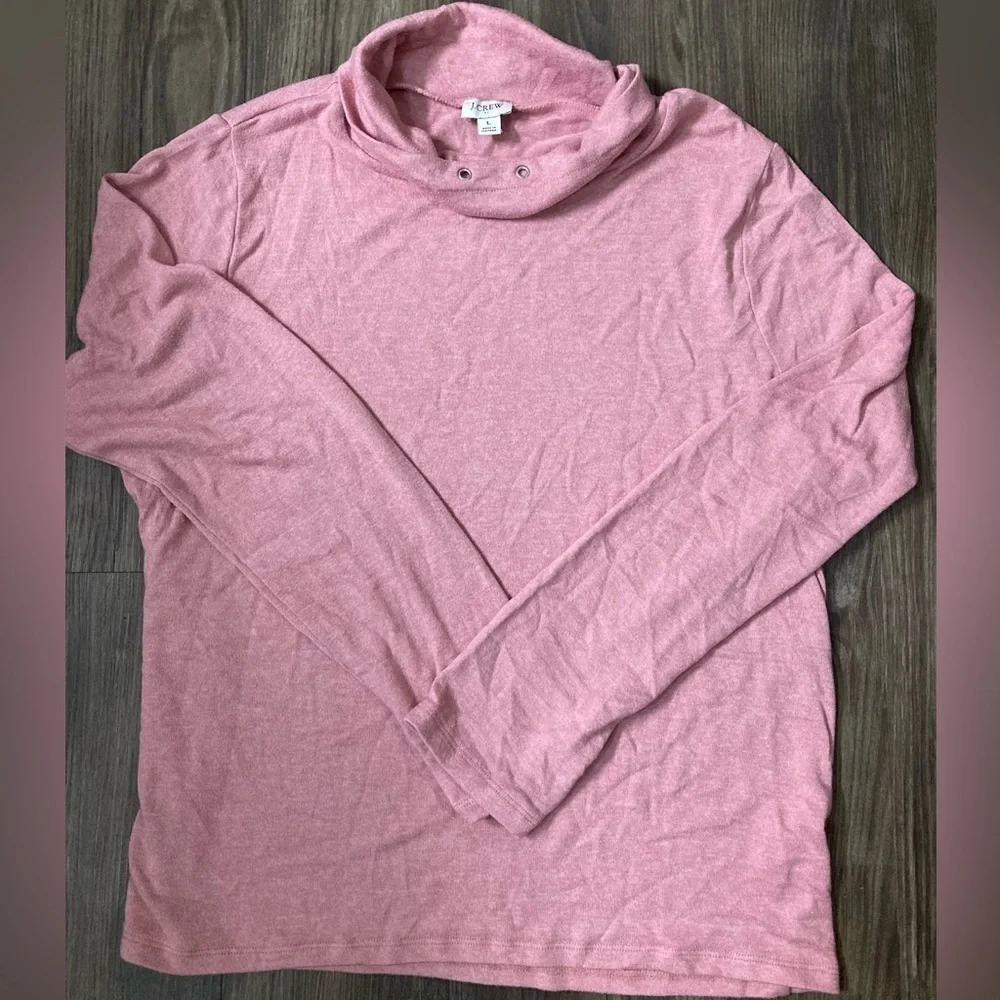 J. Crew Women’s‎ Large Pink Cowl Sweater